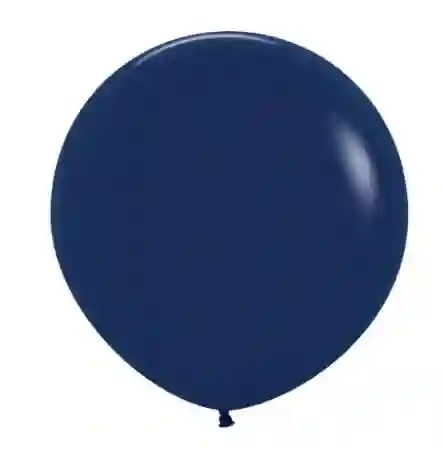 Globo Bomba R-12 Fashion Azul Naval X12 Unds Sempertex