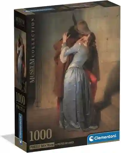 Rompecabezas De 1000 Piezas Arte El Beso De Hayez Adultos