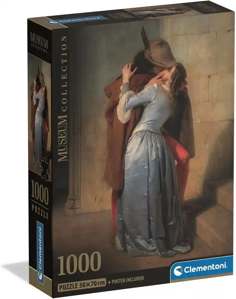 Rompecabezas De 1000 Piezas Arte El Beso De Hayez Adultos