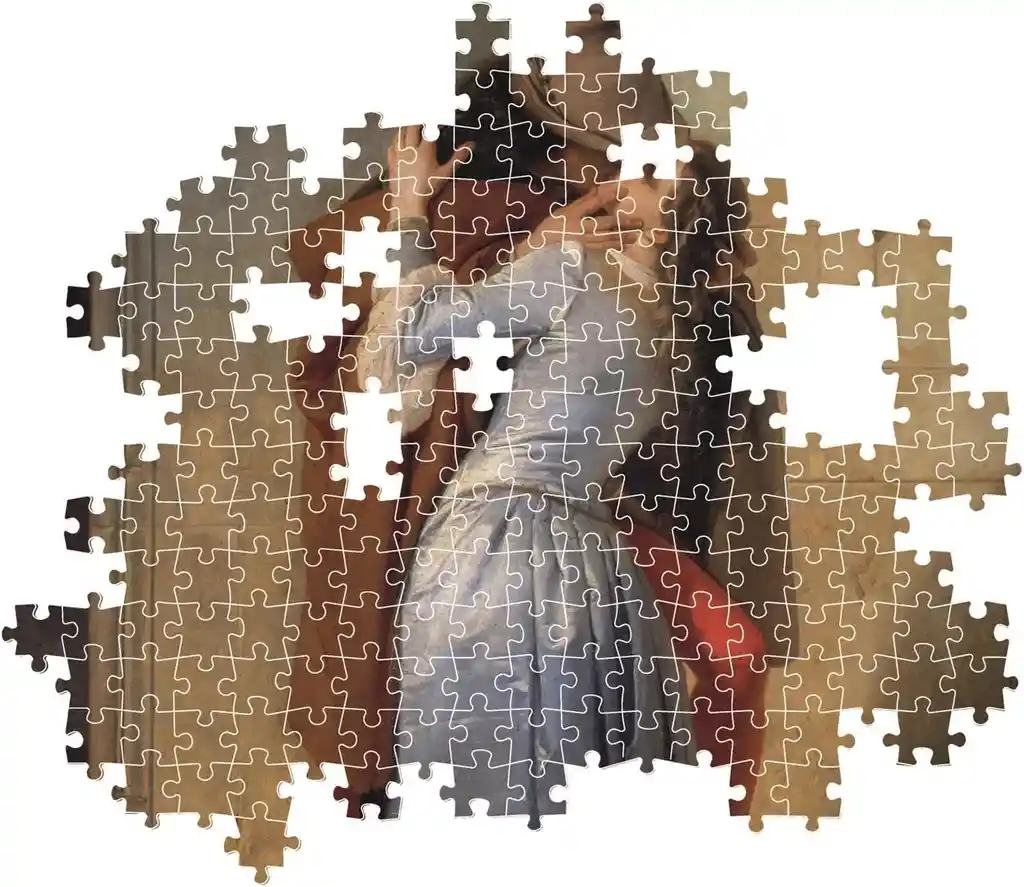 Rompecabezas De 1000 Piezas Arte El Beso De Hayez Adultos