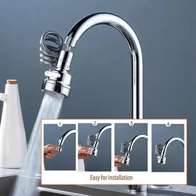 Grifo Extensor Ahorrador Agua Rociador