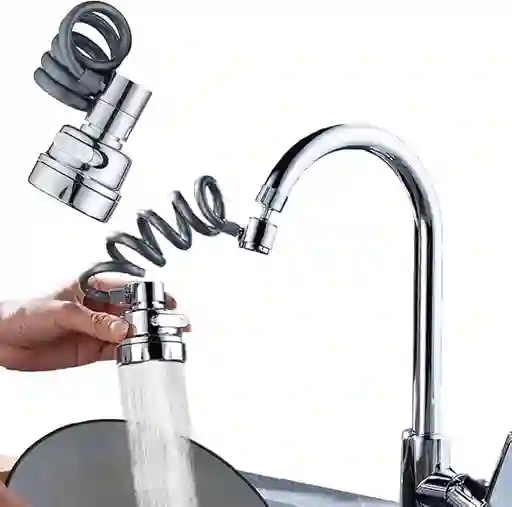 Grifo Extensor Ahorrador Agua Rociador