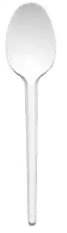 Cucharas Grande, Plastica Desechable - X1