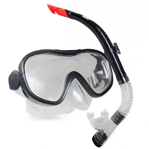 Careta Policarbonato Y Snorkel Sport