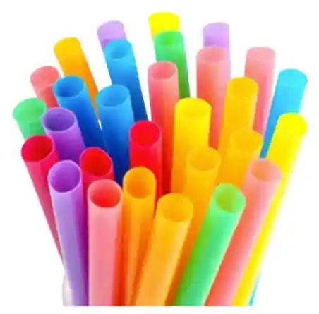 Paquete De Pitillos Plasticos, Desechable - X10