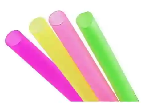 Pitillo Plastico, Desechable - X1