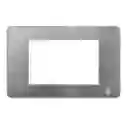 Tapa Luxor Acero Inoxidable Cuadrada Borde Cromado Duke Energy (v3-02ac)