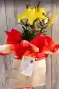 Flores - Lirio Japonés - Detalle Con Amor Para Regalo En Fecha Especial, Amor Y Amistad, Cumpleaños, Aniversarios, Condolencias, Graduación, Felicitación Y Agradecimiento.