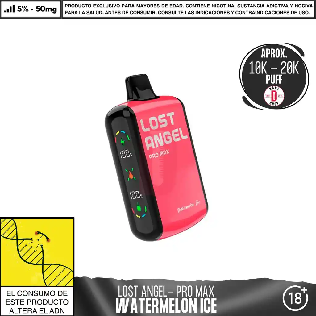 Watermelon Ice - Lost Angel - Pro Max 10000-20000 Aspiraciones
