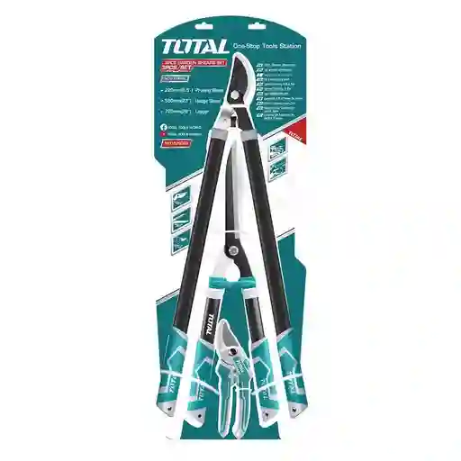 Tijera Podar Industrial Blister X 3 Pzs Total (tht1527401)