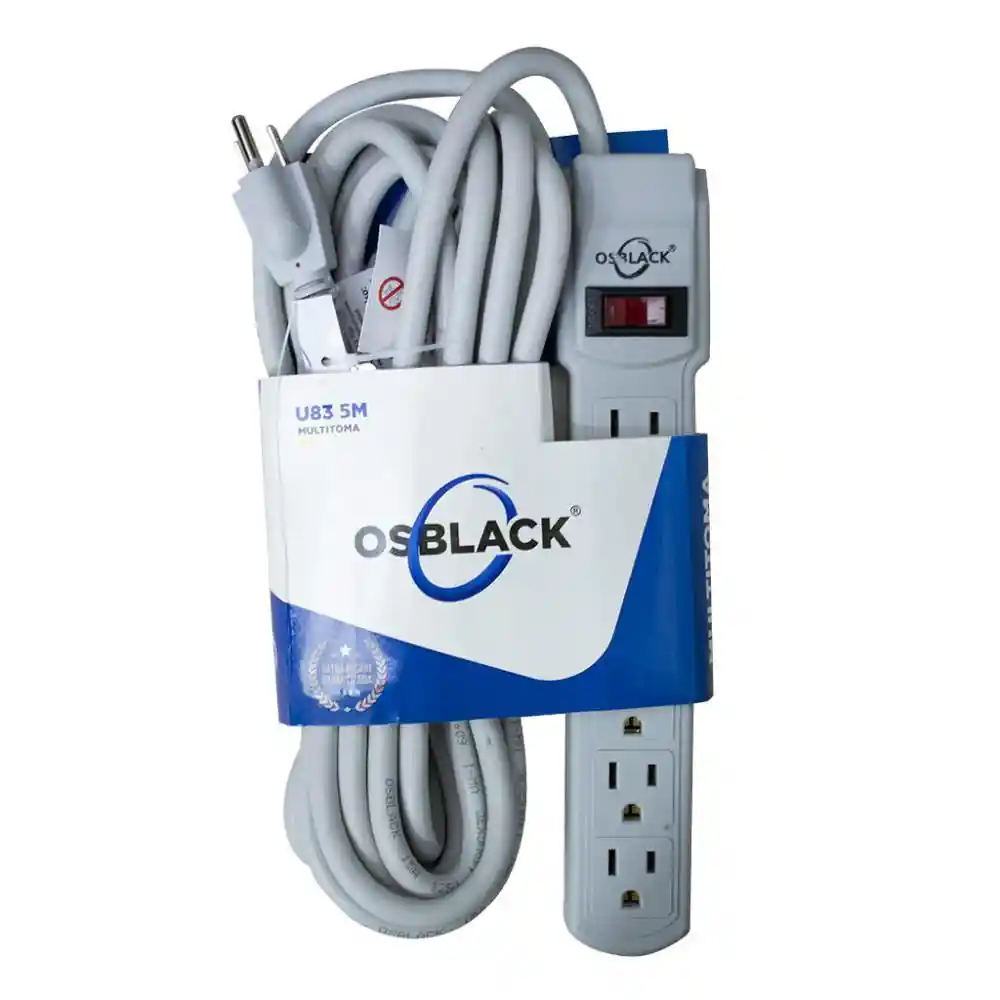 Toma Multiple X 6 Cable 5 Mt