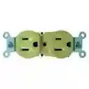 Toma Doble T/l Incrustar Beige Vharbor (u03) (ht1530)