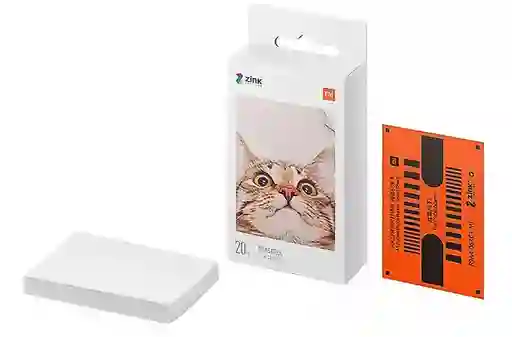 Xiaomi Papel Fotográfico (20 Hojas) Portable Photo Printer