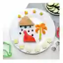 Kit Cortadores Para Sándwich Y Tenedores Bento Infantil