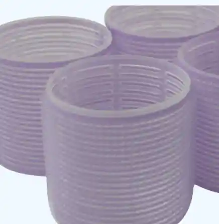 Rulos Adhesivos Grandes Enkor X6 Para Ondas Sueltas Y Voluminosas 6.5cm
