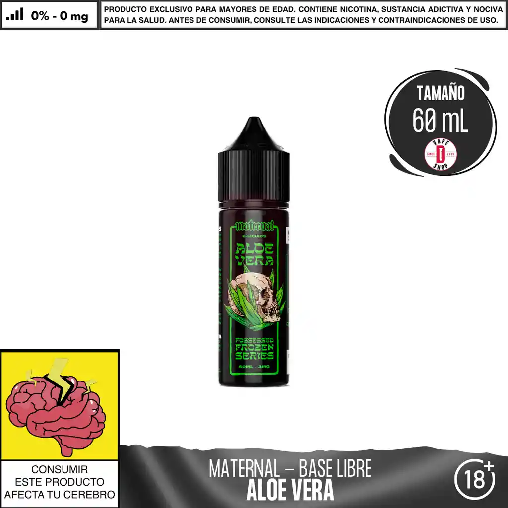 Aloe Vera By Maternal - 0%-0mg/60ml - Idmx
