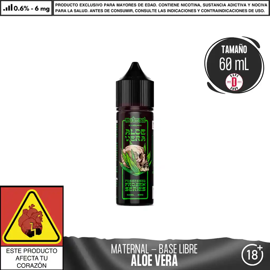 Aloe Vera By Maternal - 0.6%-6mg/60ml - Idmx