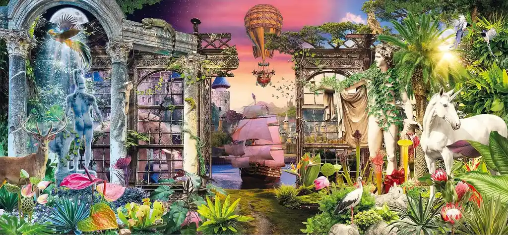 Rompecabezas 13200 Piezas El Jardín Mágico Clementoni Adultos