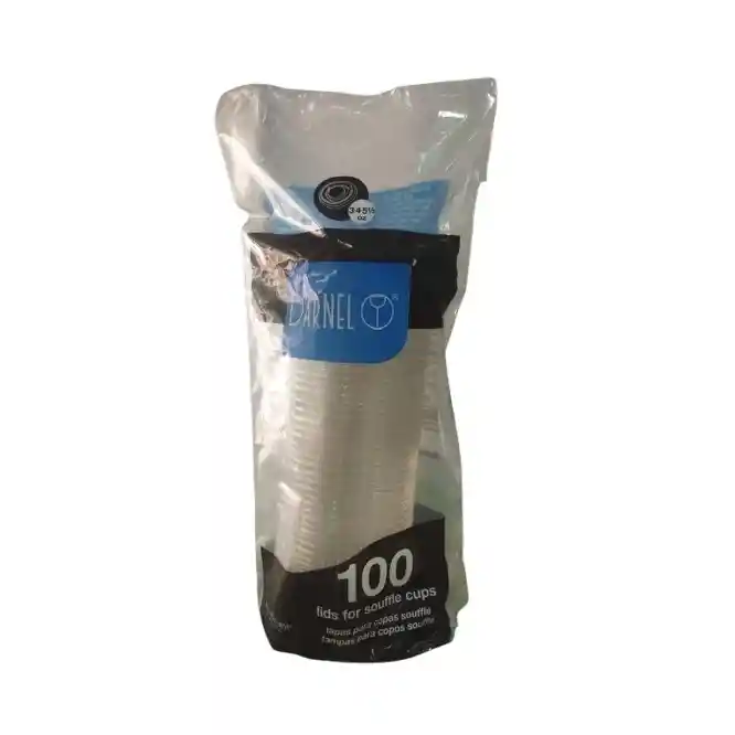 Tapa Copa Souffle 3 - 4 - 5.1/2 Onz Salsero Darnel X 100und