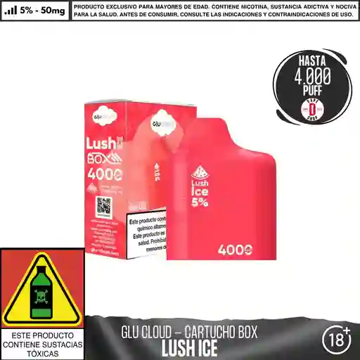 Glucloud Pod Lush Ice / 4000 Puff