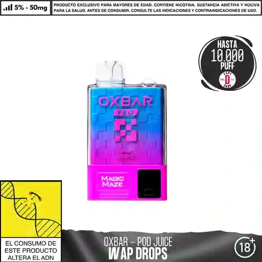 Wap Drops - Oxbar - Magic Maze Pro 10.000 Aspiraciones