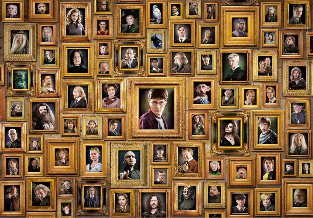 Rompecabezas 1000 Piezas Harry Potter Retratos Clementoni