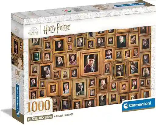 Rompecabezas 1000 Piezas Harry Potter Retratos Clementoni