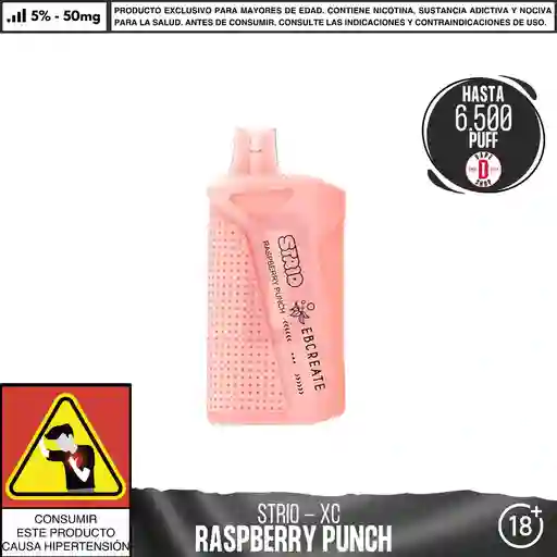 Raspberry Punch - Strio - Xc 6500 Aspiraciones - 5%