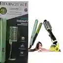 Combo Aguacate Plancha Remington Original + Cepillo Secador