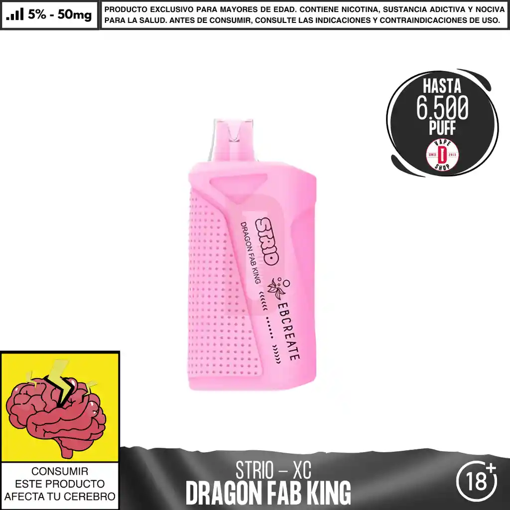 Dragon Fab King - Strio - Xc 6500 Aspiraciones - 5%