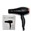 Secador Turbo Ionic Alizz 21.000 Profesional Color Negro Original