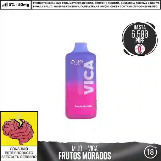 Frutos Morados - Vica 6500 Aspiraciones 5%-50mg