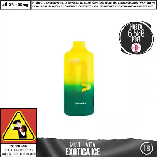 Exótica Ice - Vica 6500 Aspiraciones 5%-50mg