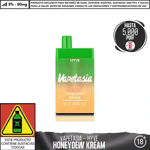 Honeydew Kream - Vapetasia - Hyve 5000 Aspiraciones