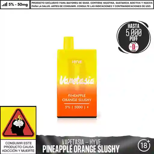 Pineapple Orange Slushy - Vapetasia - Hyve 5000 Aspiraciones