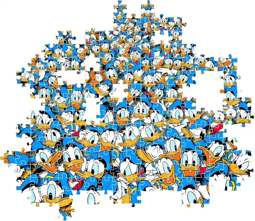 Rompecabezas 1000 Piezas Pato Donald Imposible Clementoni