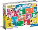 Rompecabezas 1000 Piezas Snoopy Tiras Cómicas Clementoni