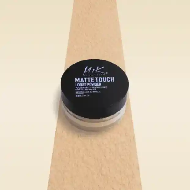 Polvo Matte Touch Suelto Mk Cosmetics Tono 02