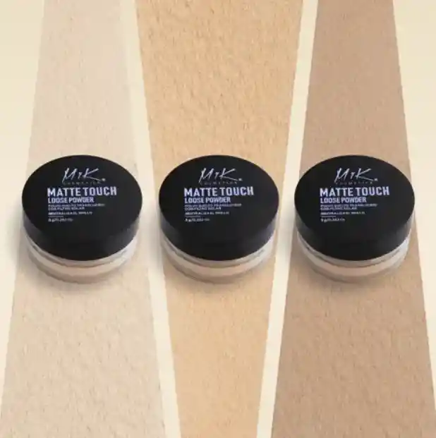 Polvo Matte Touch Suelto Mk Cosmetics Tono 02