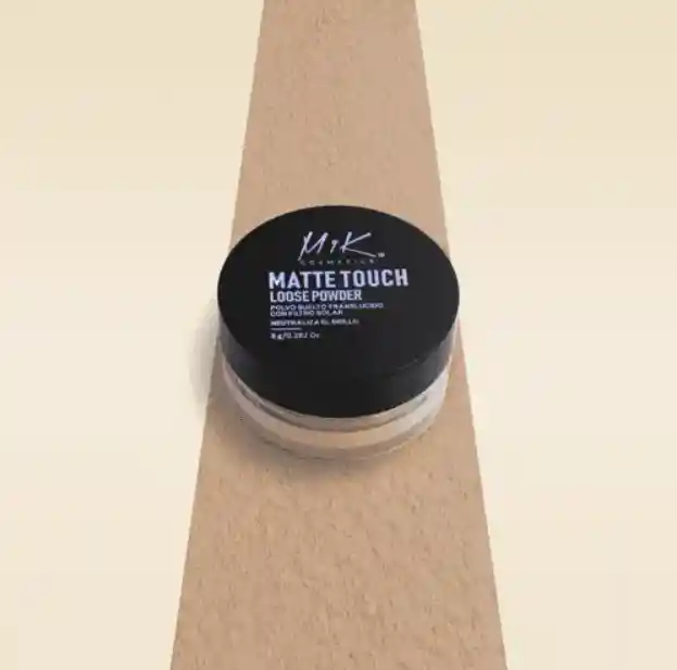 Polvo Matte Touch Suelto Mk Cosmetics Tono 03