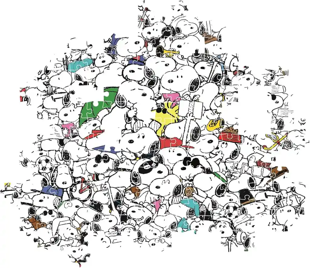 Rompecabezas 1000 Piezas Snoopy Imposible Clementoni
