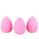 Esponja Puff Para Maquillaje Blender Mk Cosmetics Acabado Profesional Al Instante