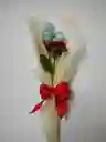 Arreglo Flores Tejidas