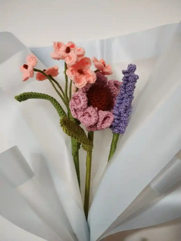 Flores Tejidas