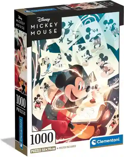 Rompecabezas 1000 Piezas Mickey Mouse Clementoni Adultos