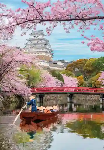 Rompecabezas 1000 Piezas Castillo Himeji Japón Clementoni