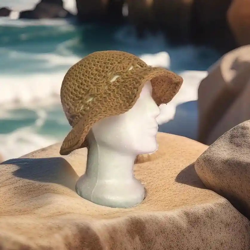 Sombrero En Algodón A Crochet