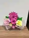 Caja Estilo Sobre Arreglo Flores Dia De La Madre (rosado)