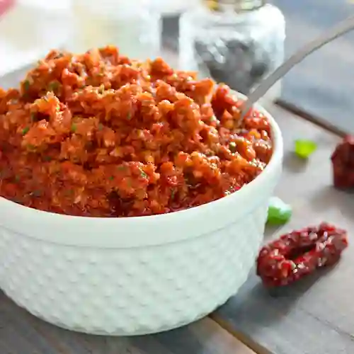 Salsa Pesto Roja Con Tomates Secos 220g.