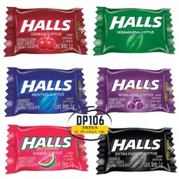 Halls Caramelo Pepa Aleatorio X 2 Und